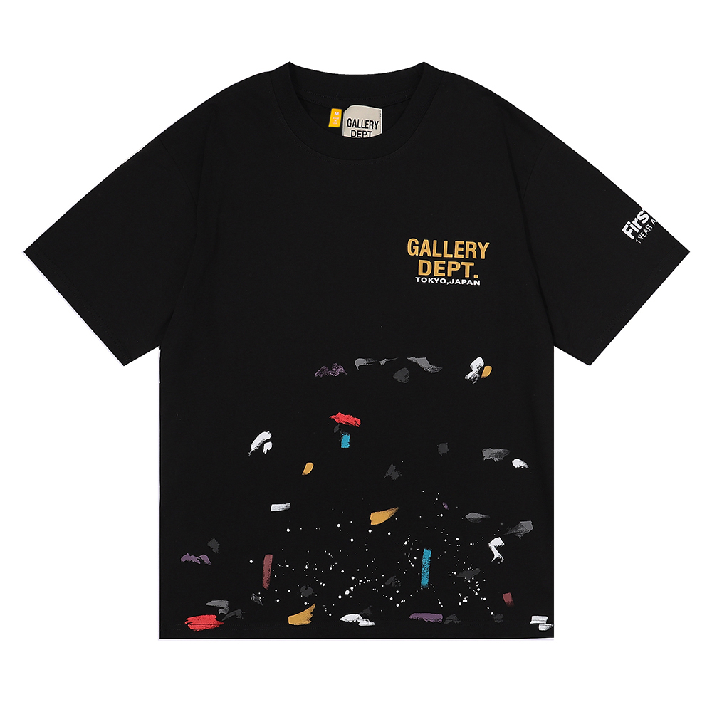 EM Sneakers Gallery Dept T-Shirt 6057 Black/Yellow/White