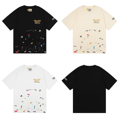 EM Sneakers Gallery Dept T-Shirt 6057 Black/Yellow/White 02