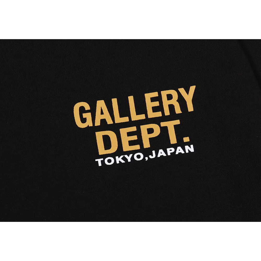 EM Sneakers Gallery Dept T-Shirt 6057 Black/Yellow/White