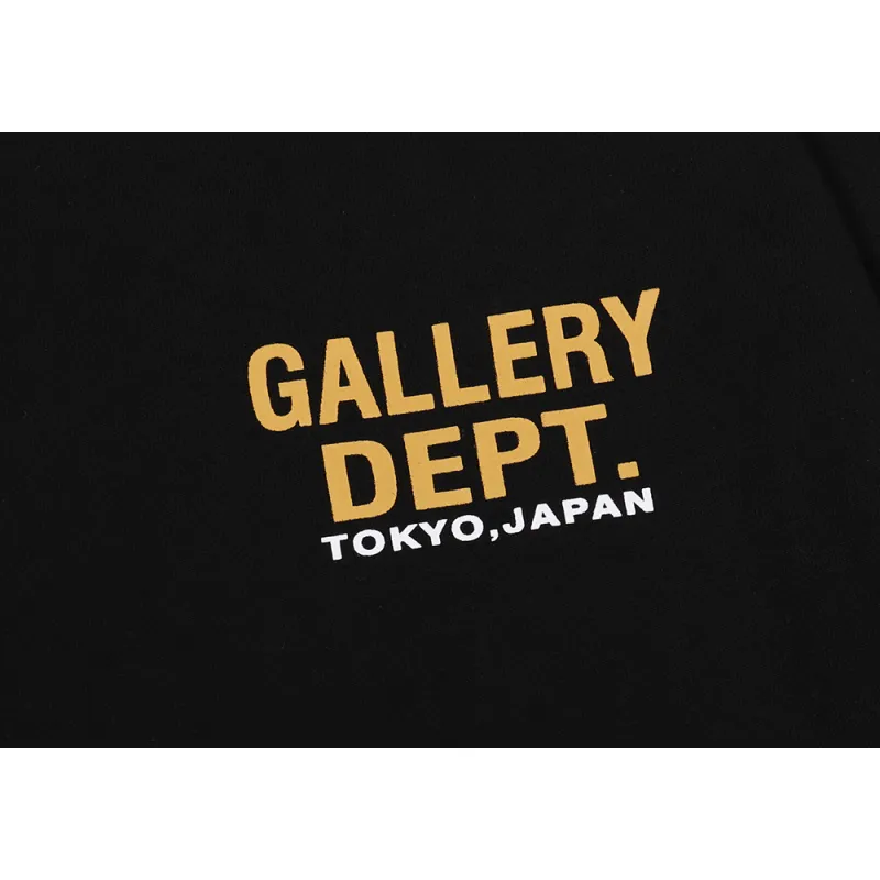 EM Sneakers Gallery Dept T-Shirt 6057 Black/Yellow/White
