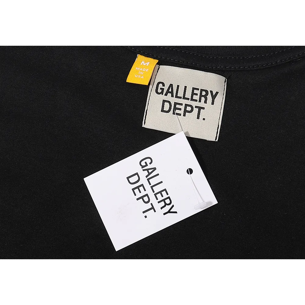 EM Sneakers Gallery Dept T-Shirt 6057 Black/Yellow/White
