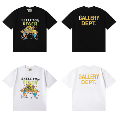 EM Sneakers Gallery Dept T-Shirt 6058 Black/White 02