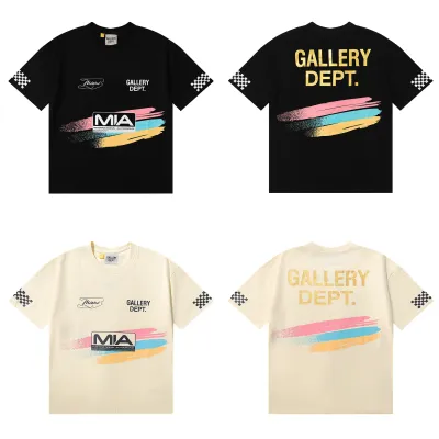 EM Sneakers Gallery Dept T-Shirt 6059 Black/Apricot 02
