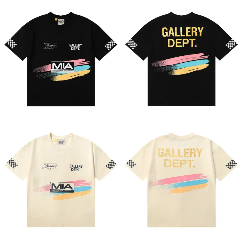 EM Sneakers Gallery Dept T-Shirt 6059 Black/Apricot