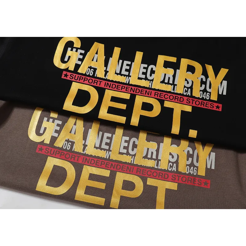 EM Sneakers Gallery Dept T-Shirt 6059 Black/Brown