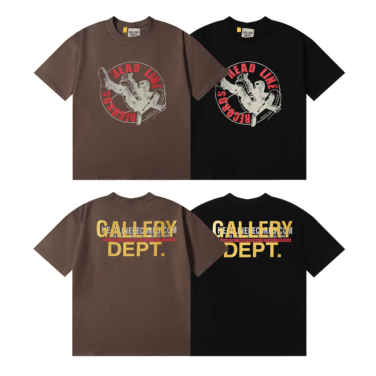 EM Sneakers Gallery Dept T-Shirt 6059 Black/Brown