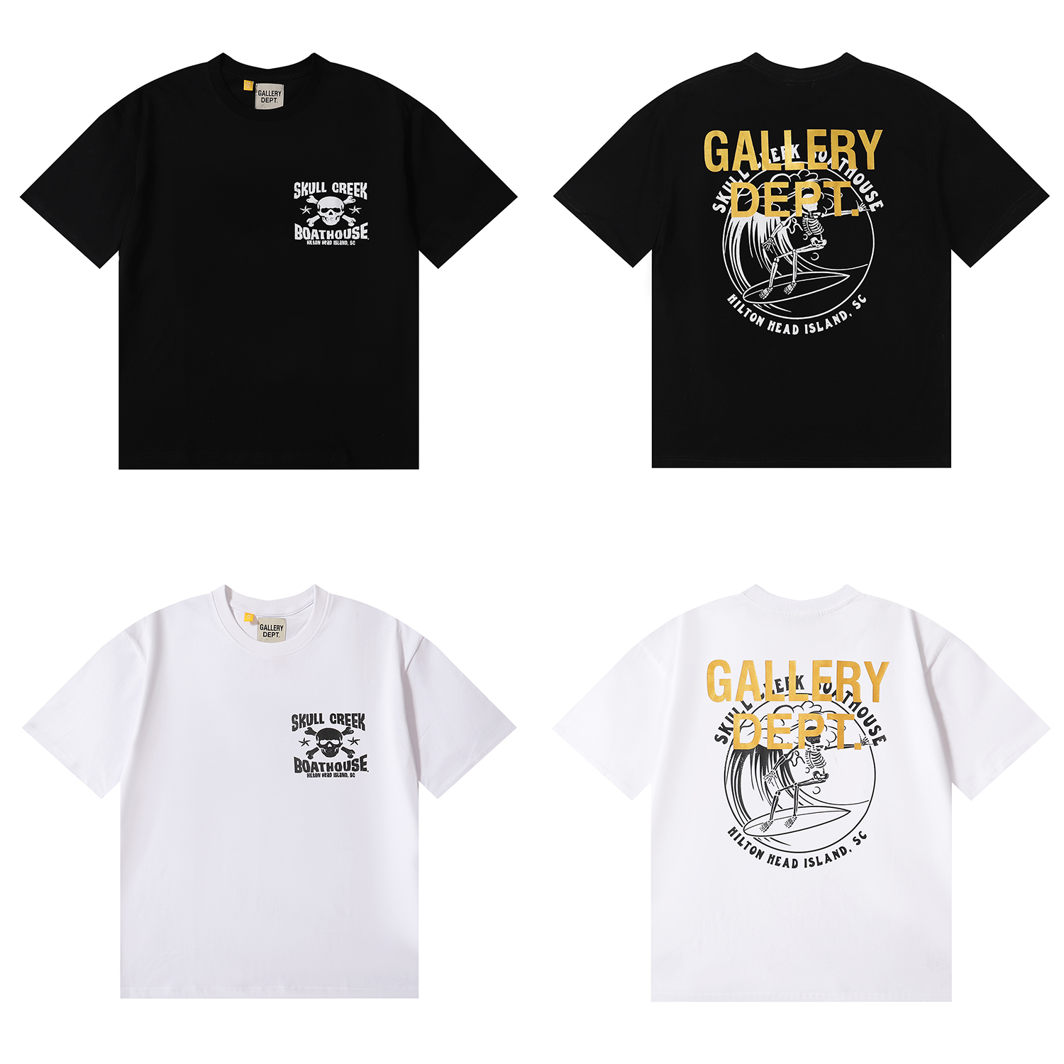 EM Sneakers Gallery Dept T-Shirt 6060 Black/White