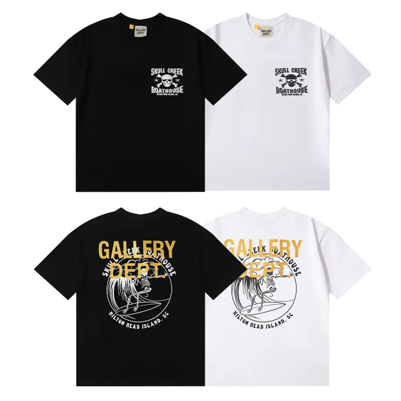 EM Sneakers Gallery Dept T-Shirt 6060 Black/White