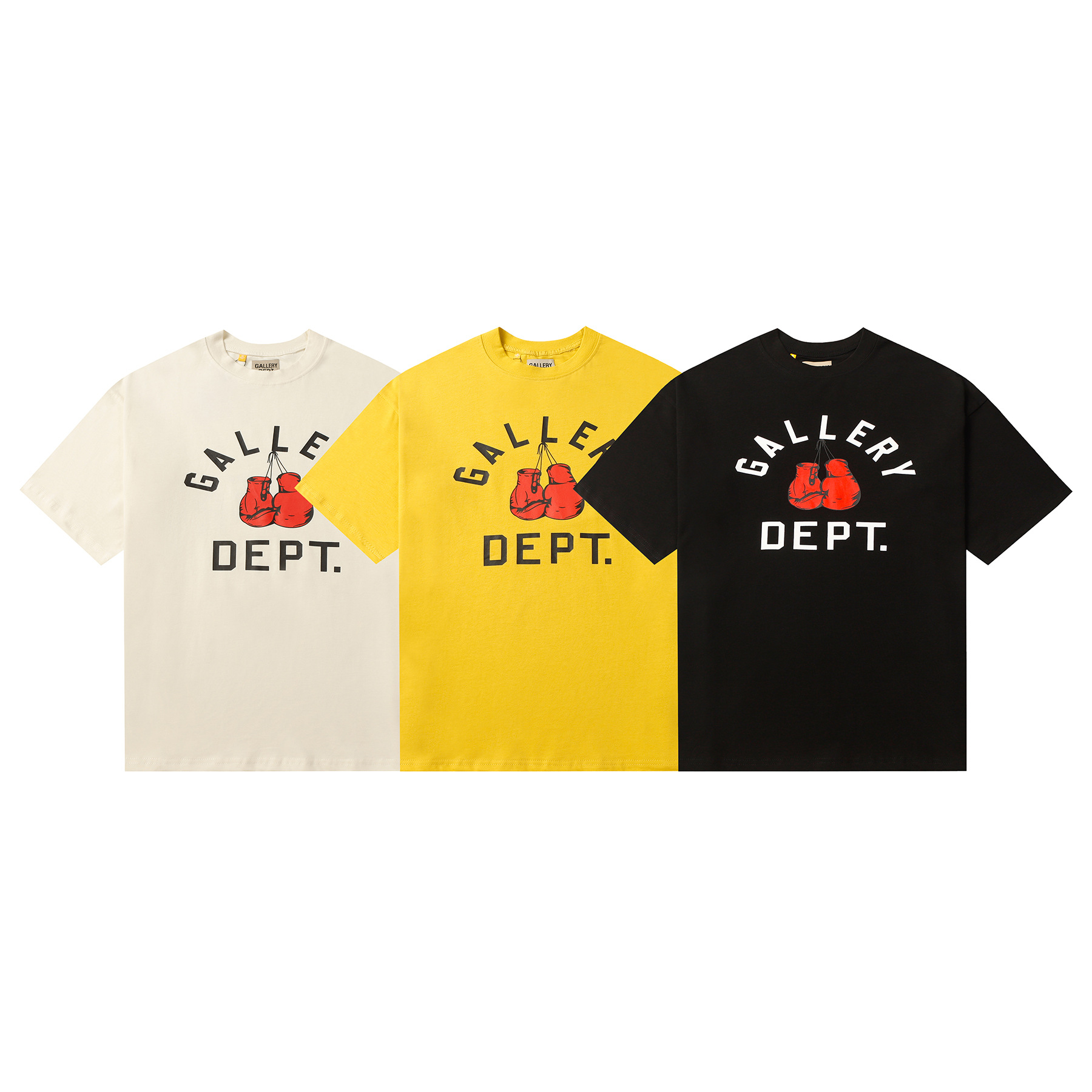 EM Sneakers Gallery Dept T-Shirt GDT004 Black/Yellow/Apricot