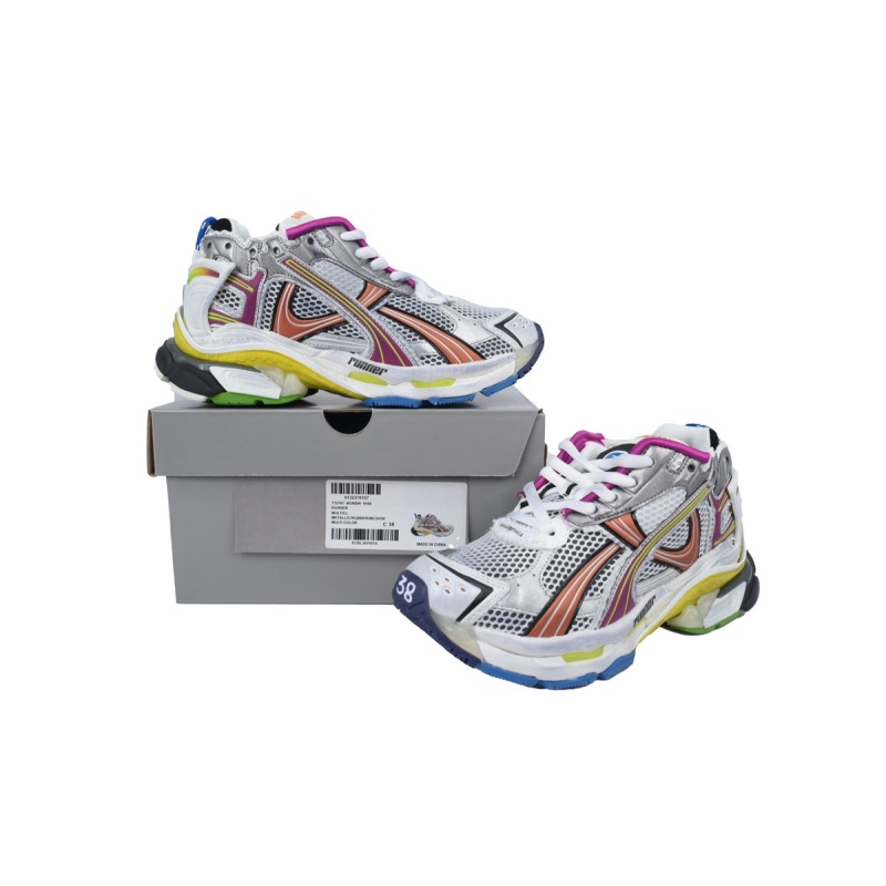 EM Sneakers Balenciaga Runner Sneaker Color Orange Powder