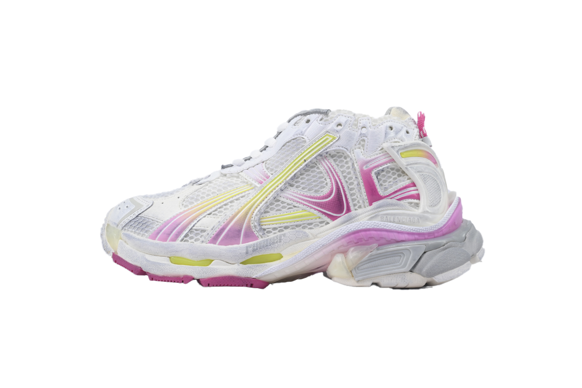 EM Sneakers Balenciaga Runner Sneaker Gradient Yellow Powder