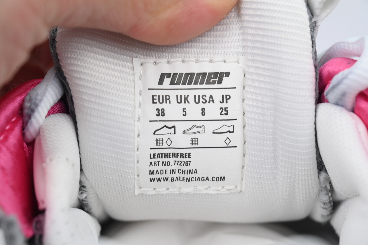 EM Sneakers Balenciaga Runner Sneaker Pink Blue Purple