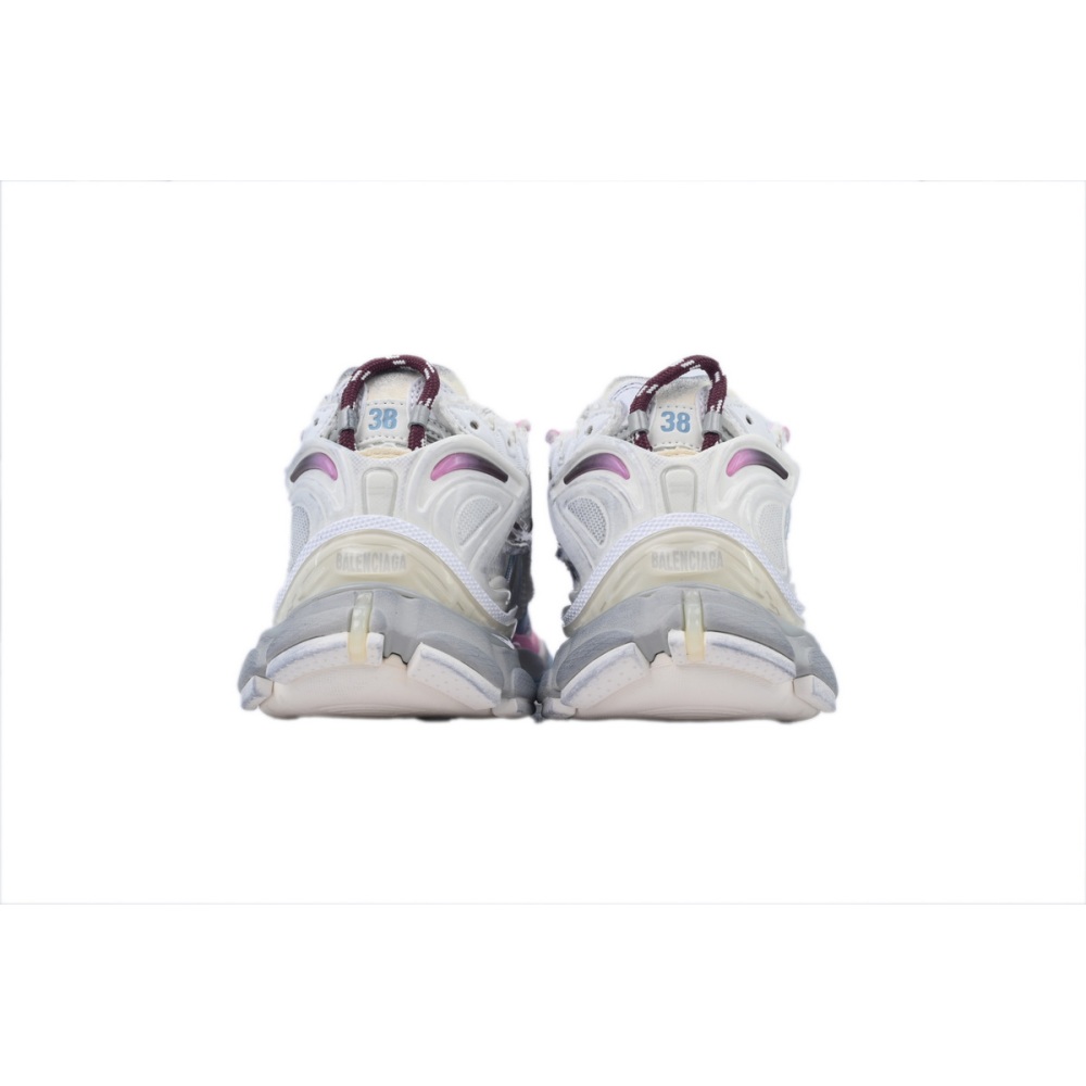 EM Sneakers Balenciaga Runner Sneaker White Blue Pink