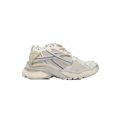 EM Sneakers Balenciaga Runner Sneaker White Brown 02