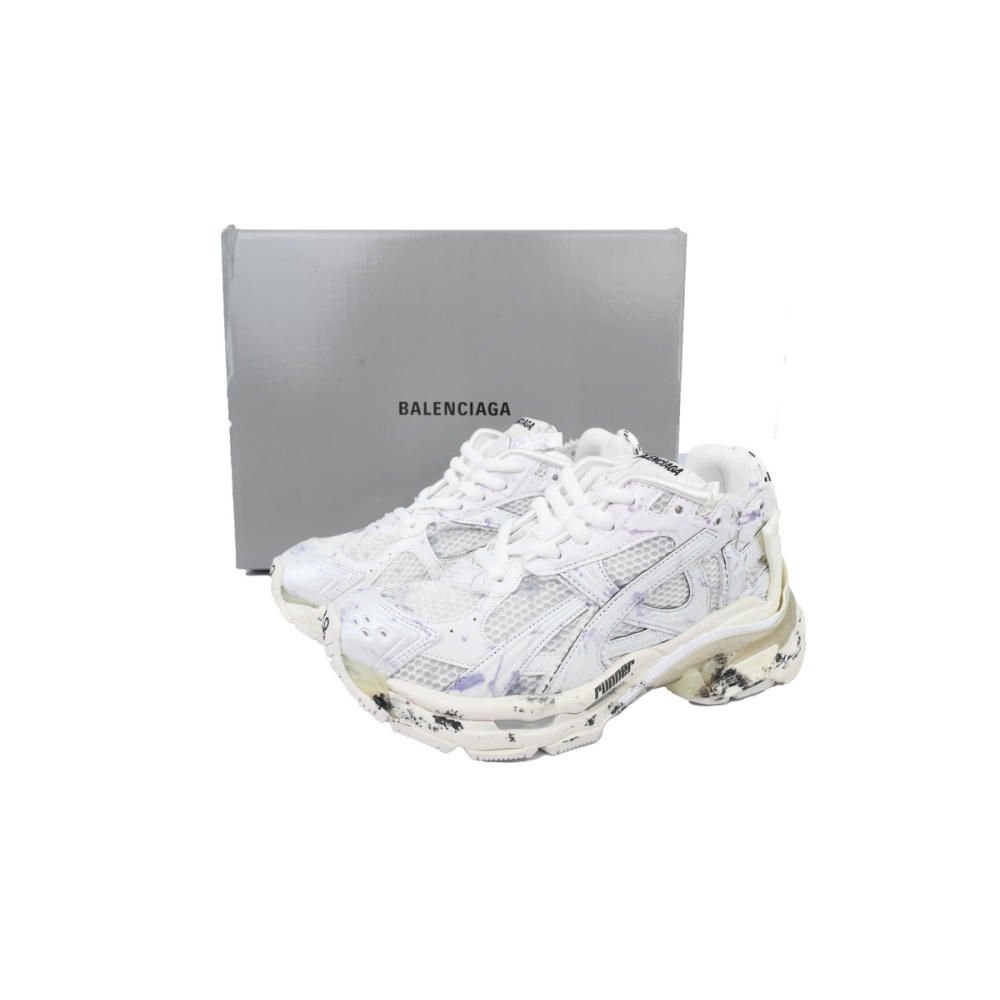 EM Sneakers Balenciaga Runner Sneaker White Graffiti