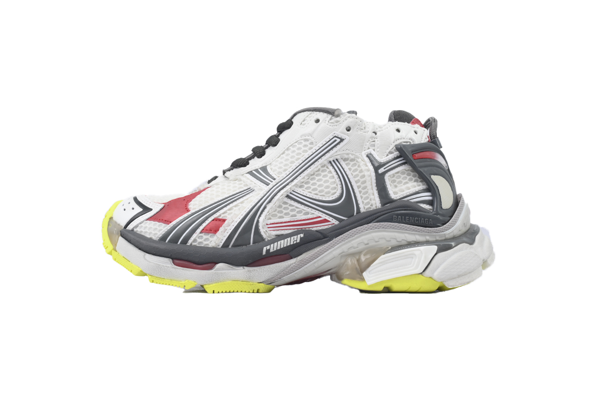 EM Sneakers Balenciaga Runner Sneaker White Gray Black