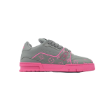 EM Sneakers Louis Vuitton Trainer Dark Gray Color Printing
