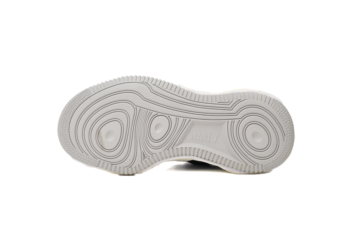 EM Sneakers Mihara Yasuhiro White and Black Gray Low NO.769