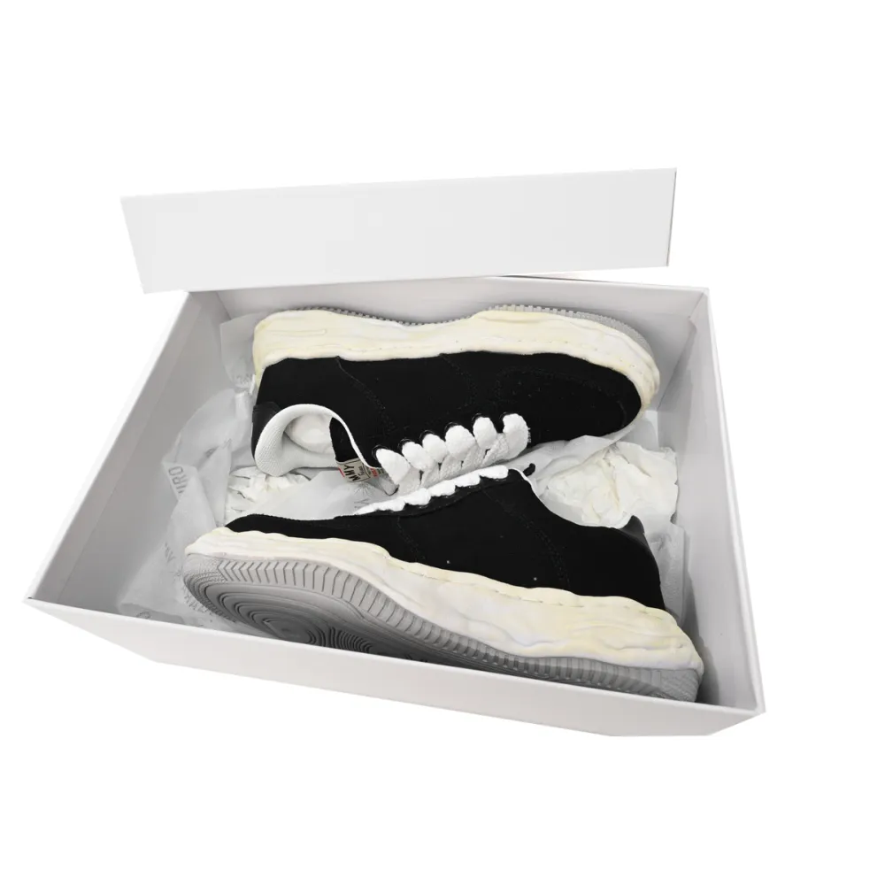 EM Sneakers Mihara Yasuhiro White and Black Gray Low NO.769