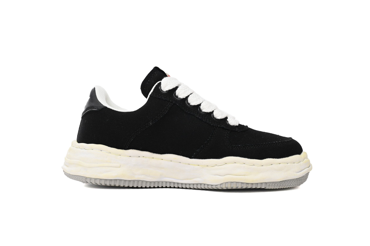EM Sneakers Mihara Yasuhiro White and Black Gray Low NO.769