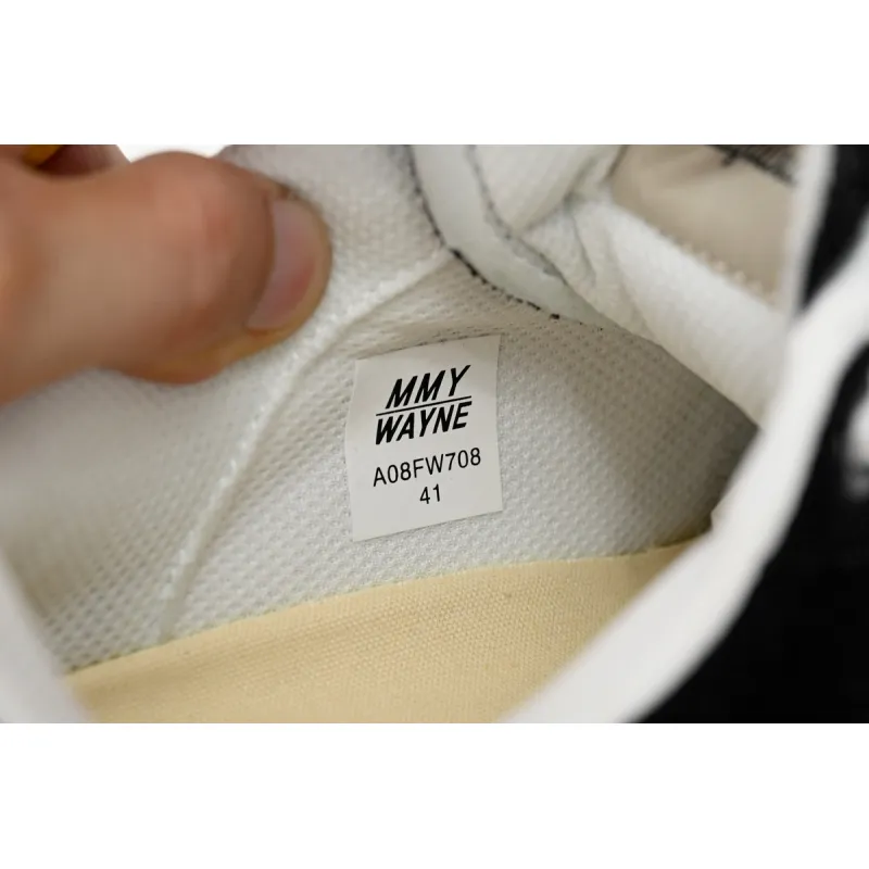 EM Sneakers Mihara Yasuhiro White and Black Gray Low NO.769