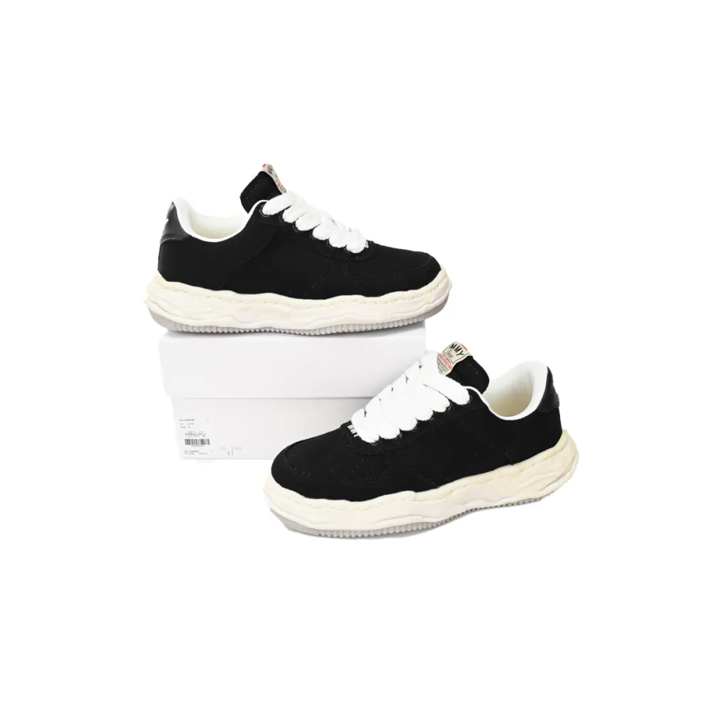 EM Sneakers Mihara Yasuhiro White and Black Gray Low NO.769