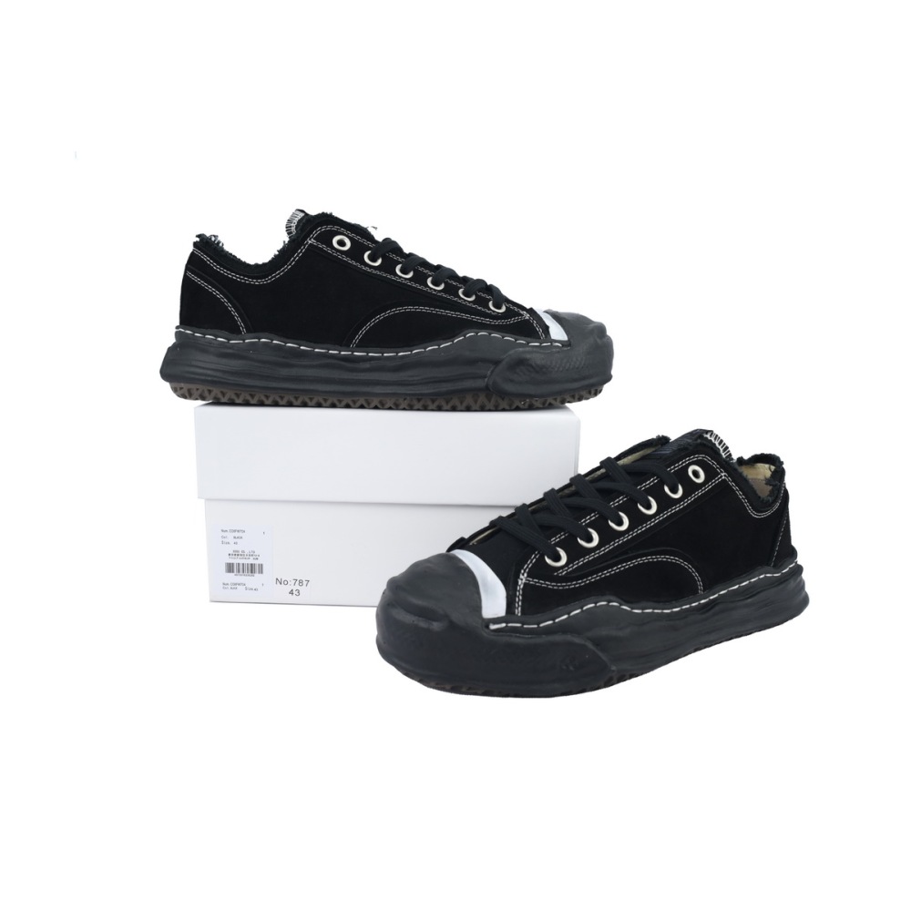 EM Sneakers Mihara Yasuhiro Black Gray White NO.787