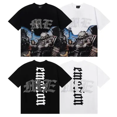 EM Sneakers Palm Angels T-shirt-002 Black/White 01