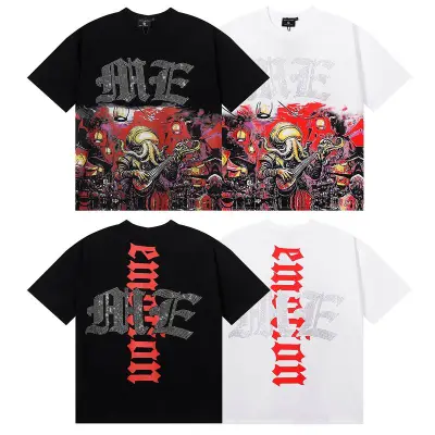 EM Sneakers Palm Angels T-shirt-003 Black/White 01