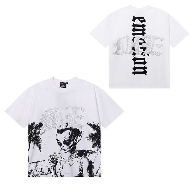 EM Sneakers Palm Angels T-shirt-005 Black/White