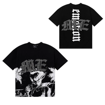 EM Sneakers Palm Angels T-shirt-005 Black/White 02