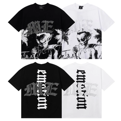 EM Sneakers Palm Angels T-shirt-005 Black/White 01