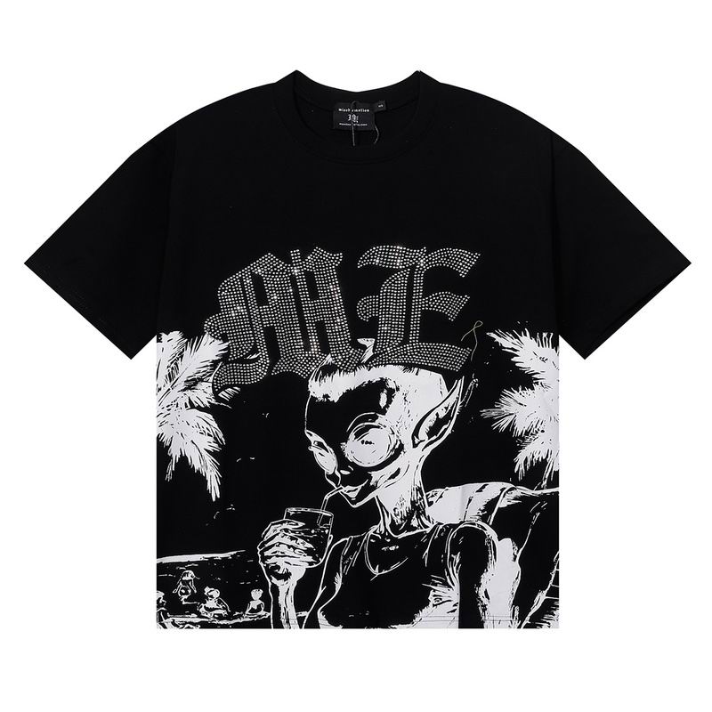 EM Sneakers Palm Angels T-shirt-005 Black/White