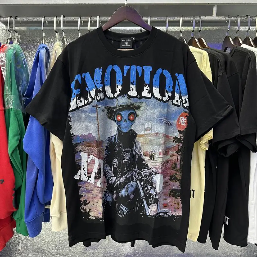 EM Sneakers Palm Angels T-shirt-008 Black/White