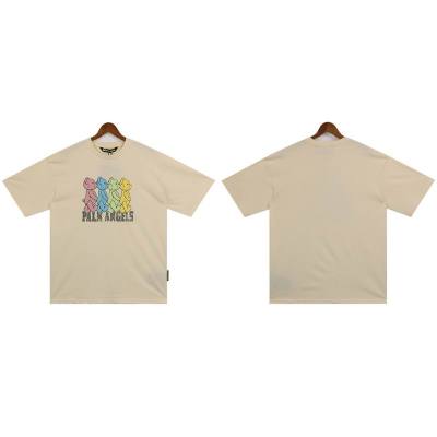 EM Sneakers Palm Angels T-shirt-2102 Black/Yellow 02