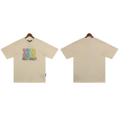 EM Sneakers Palm Angels T-shirt-2102 Black/Yellow 02