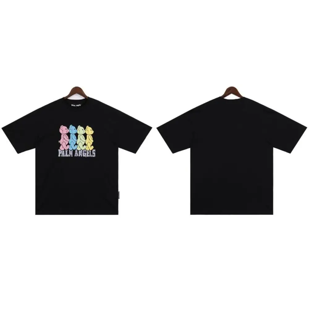 EM Sneakers Palm Angels T-shirt-2102 Black/Yellow