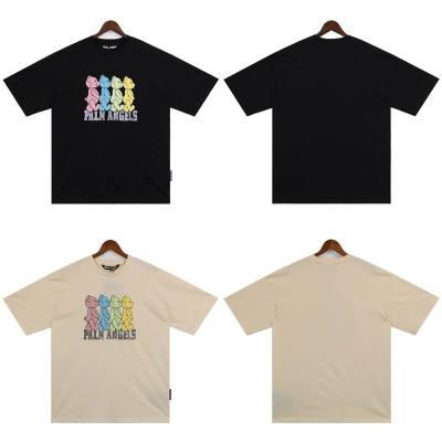 EM Sneakers Palm Angels T-shirt-2102 Black/Yellow 01