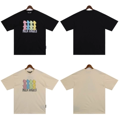 EM Sneakers Palm Angels T-shirt-2102 Black/Yellow 01