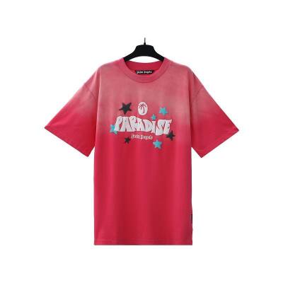EM Sneakers Palm Angels T-shirt-2339 Black/Yellow/Red 02