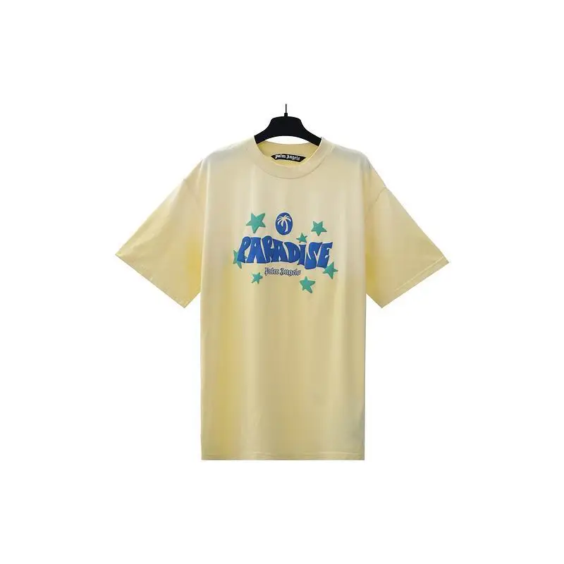 EM Sneakers Palm Angels T-shirt-2339 Black/Yellow/Red