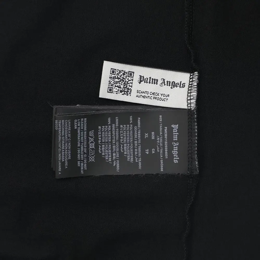 EM Sneakers Palm Angels T-shirt-2339 Black/Yellow/Red