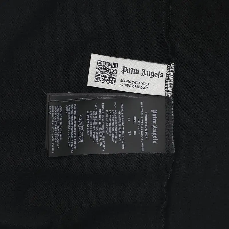EM Sneakers Palm Angels T-shirt-2339 Black/Yellow/Red