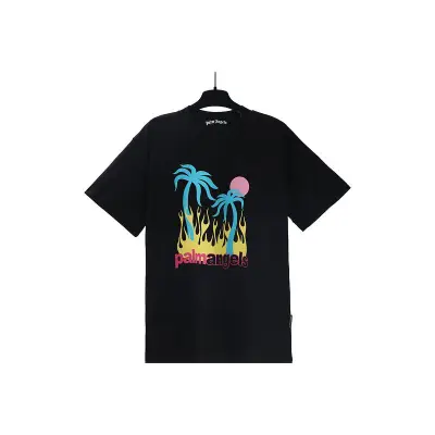 EM Sneakers Palm Angels T-shirt-2340 Black/White 02