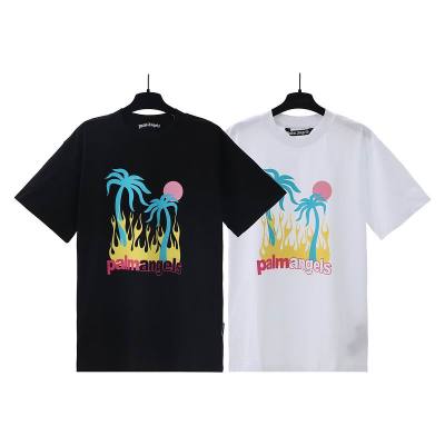 EM Sneakers Palm Angels T-shirt-2340 Black/White 01