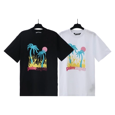 EM Sneakers Palm Angels T-shirt-2340 Black/White 01