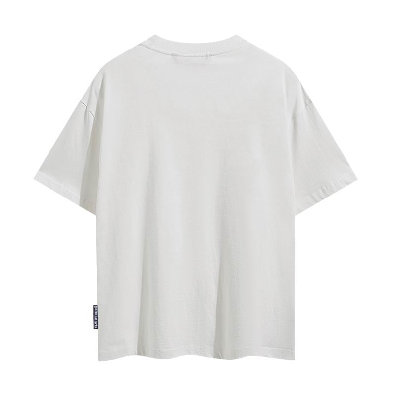 EM Sneakers Palm Angels T-shirt-8033 Black/White/Pink/Blue