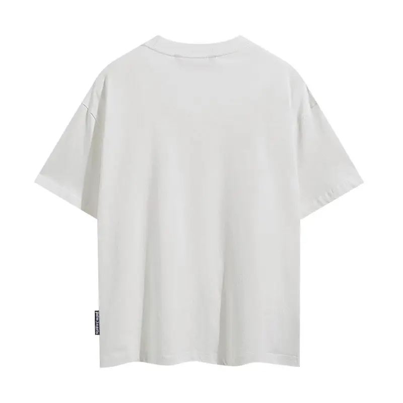 EM Sneakers Palm Angels T-shirt-8033 Black/White/Pink/Blue
