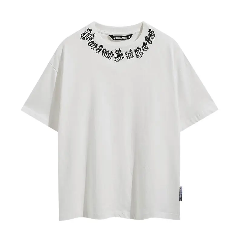 EM Sneakers Palm Angels T-shirt-8033 Black/White/Pink/Blue