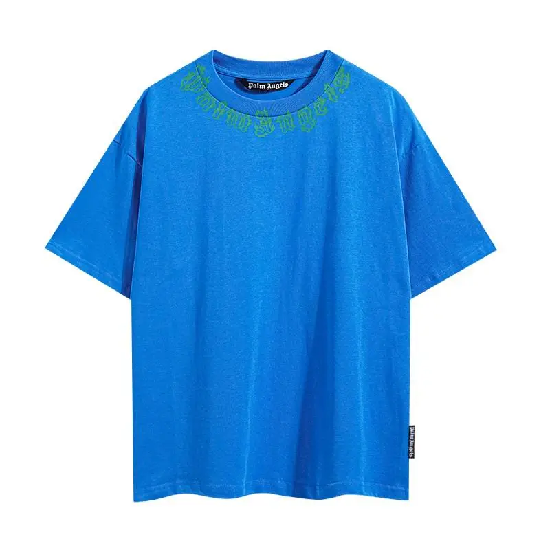 EM Sneakers Palm Angels T-shirt-8033 Black/White/Pink/Blue